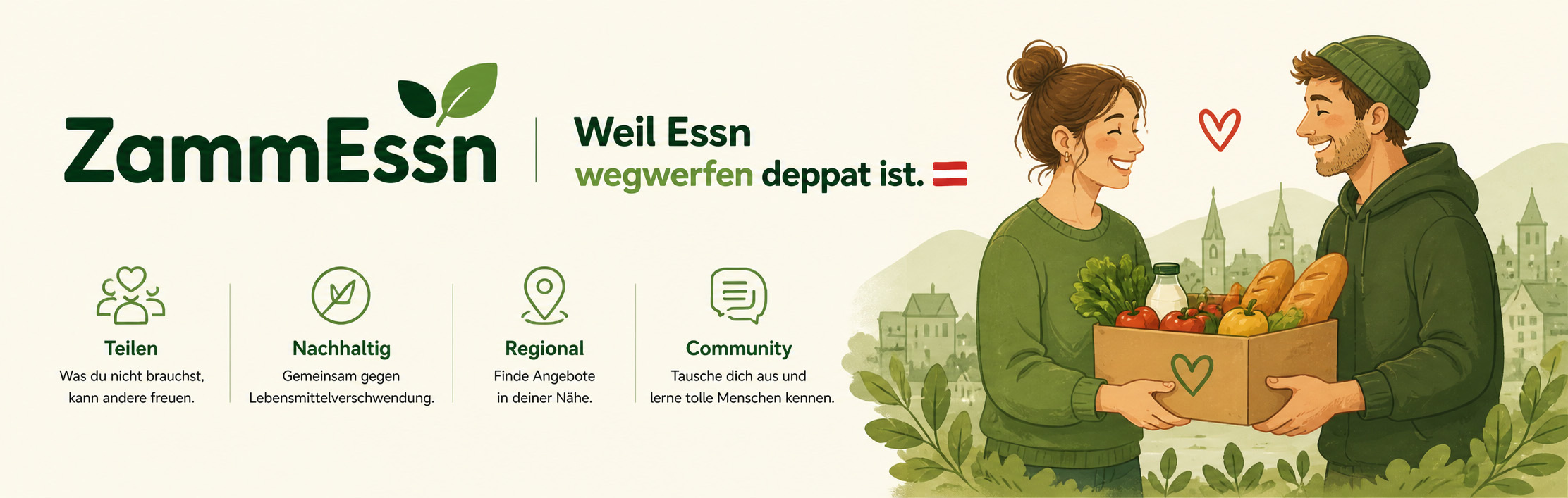 ZammEssn – Weil Essn wegwerfen deppat ist 🇦🇹